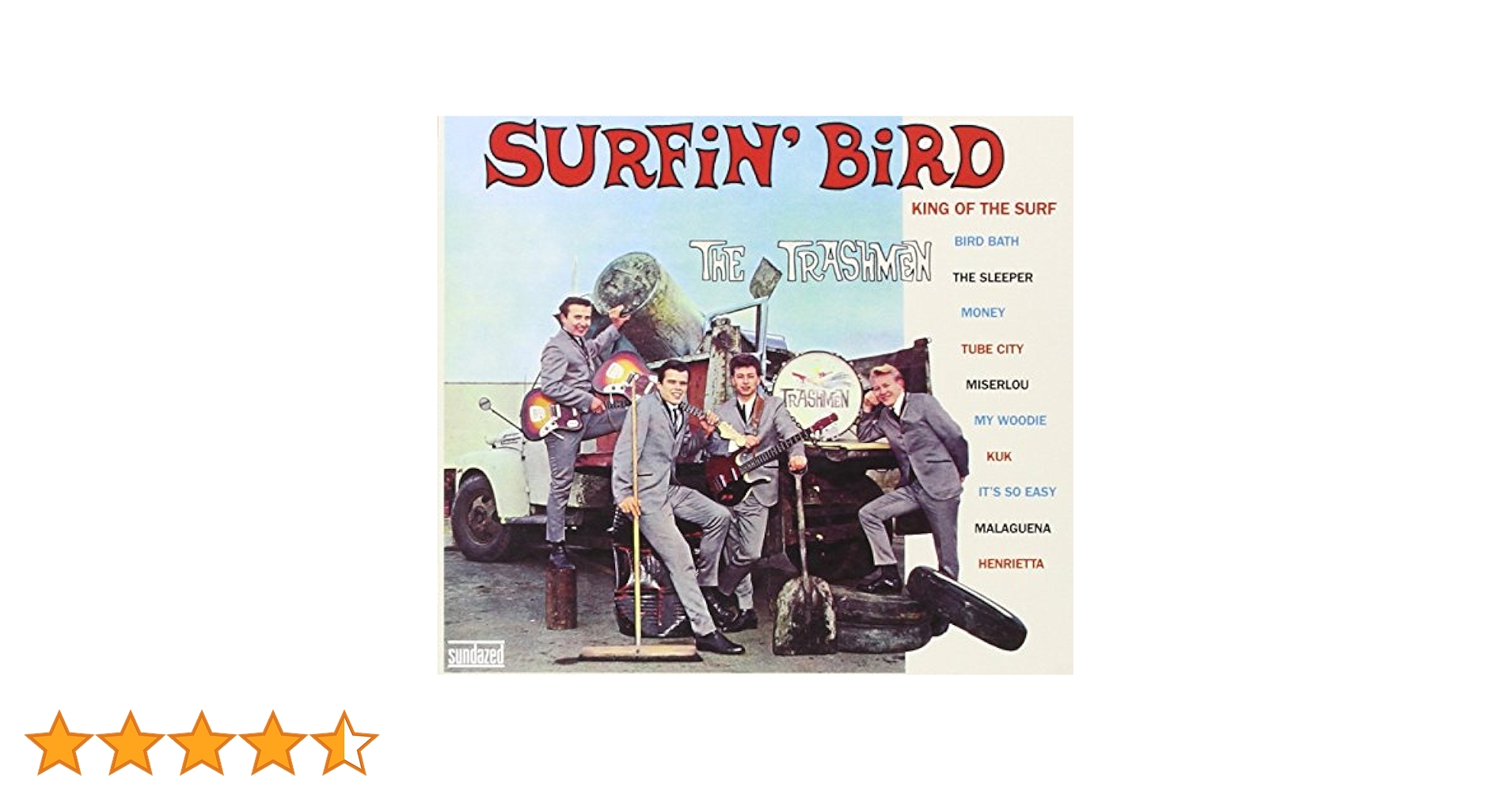 9【希少メキシコ原盤】Trashmen『Surfin' Bird』ロンドンナイト THE TRASHMEN - Surfin' Bird (USED LP) - NAT RECORDS